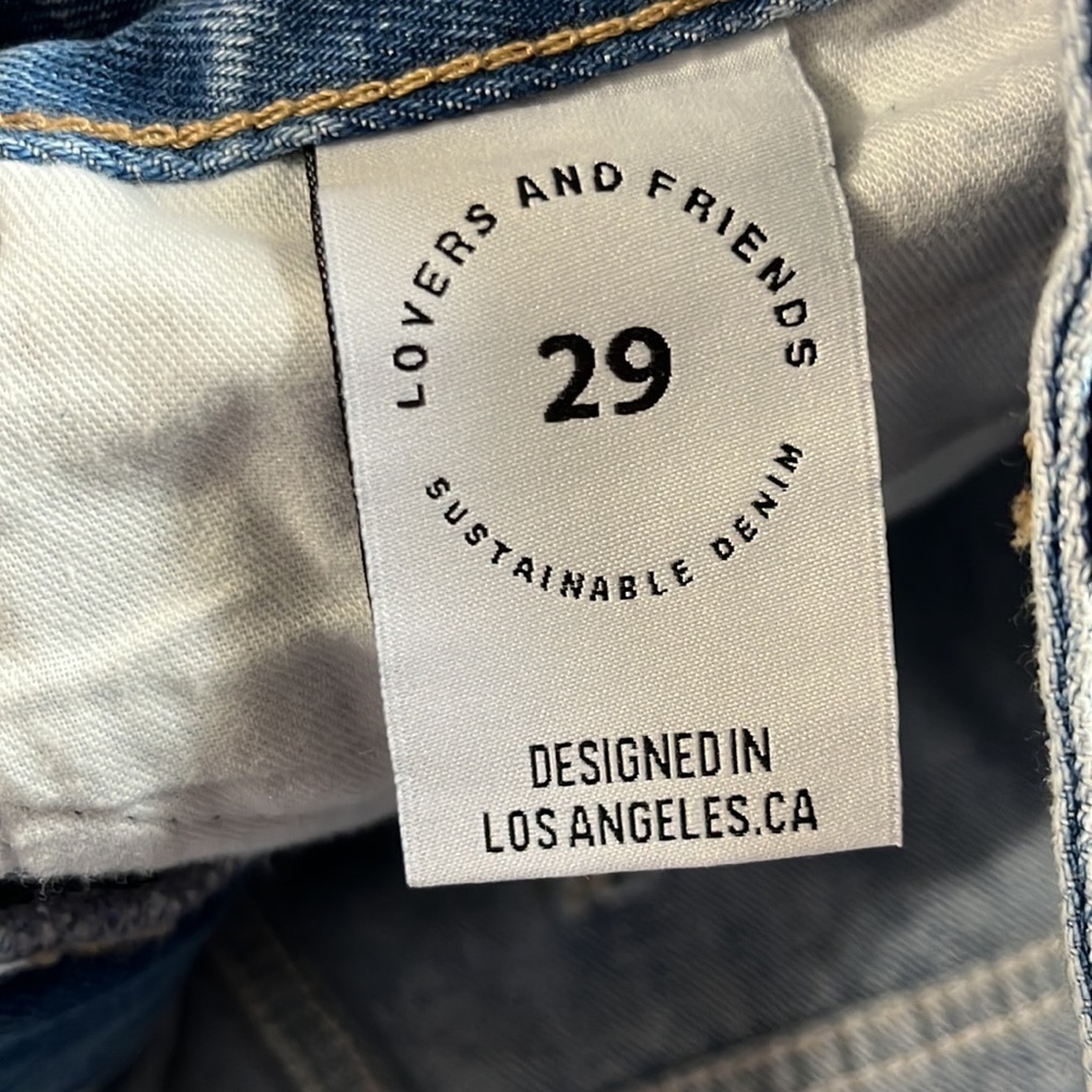 Lovers + Friends Peyton Jack High Rise Cut Off Shorts Size 29 NWT - Picture 9 of 15